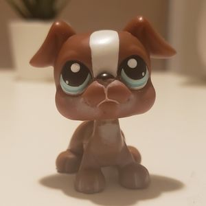 Boxer Dog Littlest Pet Shop/LPS Toy